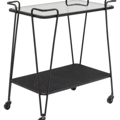 New Servierwagen Mesh Tische