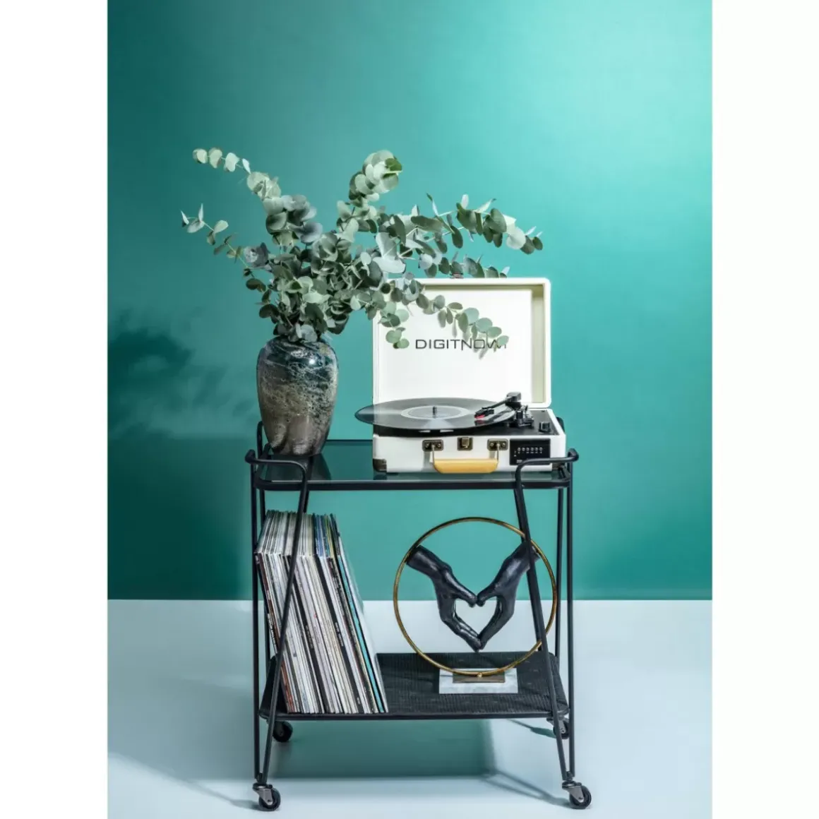 New Servierwagen Mesh Tische