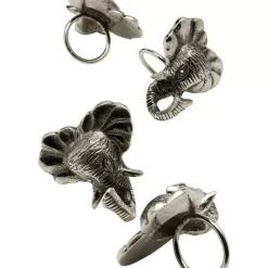 Sale Serviettenring Happy Elephants (4/Set) Geschirr & Tischaccessoires