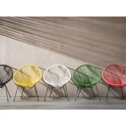 Outlet Sessel Acapulco Gelb Outdoormöbel