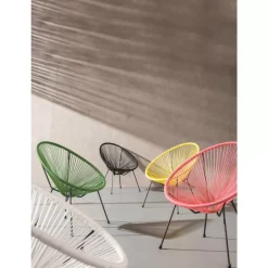 Outlet Sessel Acapulco Gelb Outdoormöbel