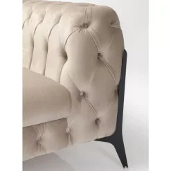 Best Sessel Bellissima Velvet Beige 120Cm Sessel