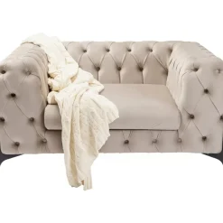 Best Sessel Bellissima Velvet Beige 120Cm Sessel