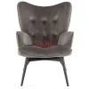 Outlet Sessel Black Vicky Velvet Grau Sessel