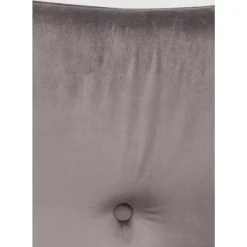 Outlet Sessel Black Vicky Velvet Grau Sessel