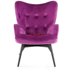Sessel Black Vicky Velvet Purple Sessel