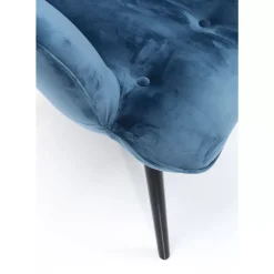 Sale Sessel Black Vicky Velvet Petrol Sessel