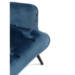 Sale Sessel Black Vicky Velvet Petrol Sessel