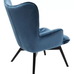 Sale Sessel Black Vicky Velvet Petrol Sessel