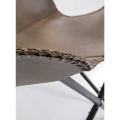 Best Sessel California Leder Dunkelbraun Sessel