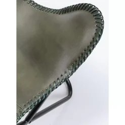 Clearance Sessel California Leder Khaki Sessel