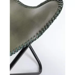 Clearance Sessel California Leder Khaki Sessel