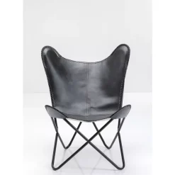 Online Sessel California Leder Schwarz Sessel