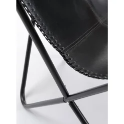 Online Sessel California Leder Schwarz Sessel