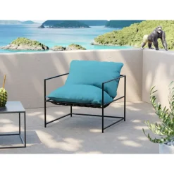 Best Sessel Cuby Garden Blau Outdoormöbel