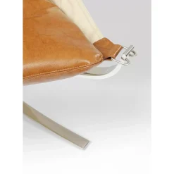 Outlet Sessel Mit Hocker Washington Braun Sessel