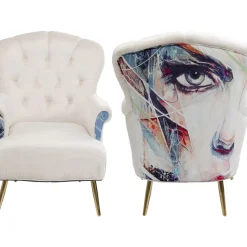 Outlet Sessel Portrait Creme Sessel