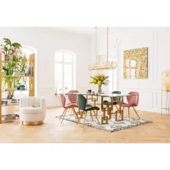 Sessel Silhouette Fur Weiss Sessel