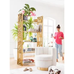 Sessel Silhouette Fur Weiss Sessel