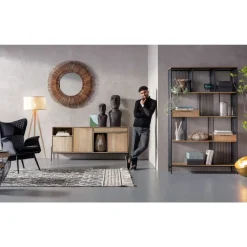 New Sessel Tudor Velvet Schwarz Sessel