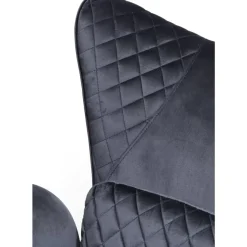 New Sessel Tudor Velvet Schwarz Sessel