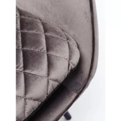 Hot Sessel Tudor Velvet Silbergrau Sessel