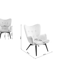 Sale Sessel Vicky Loco Grau Sessel