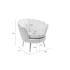 Online Sessel Water Lily Aqua Sessel