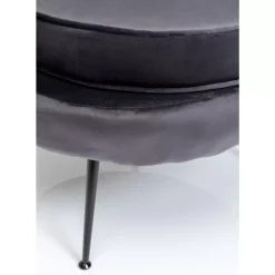 Outlet Sessel Water Lily Black Grau Sessel