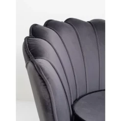 Outlet Sessel Water Lily Black Grau Sessel