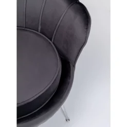 Hot Sessel Water Lily Chrom Grau Sessel