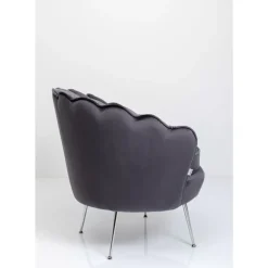 Hot Sessel Water Lily Chrom Grau Sessel