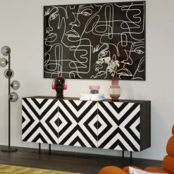 Outlet Sideboard Arctic 160X75Cm Kommoden & Sideboards