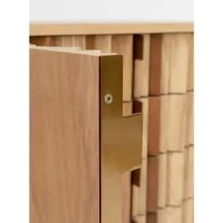 Online Sideboard Concertina Natur 186X74Cm Kommoden & Sideboards