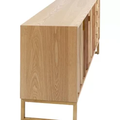 Online Sideboard Concertina Natur 186X74Cm Kommoden & Sideboards