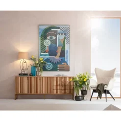 Online Sideboard Concertina Natur 186X74Cm Kommoden & Sideboards