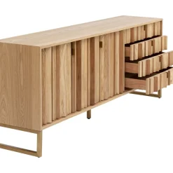 Online Sideboard Concertina Natur 186X74Cm Kommoden & Sideboards