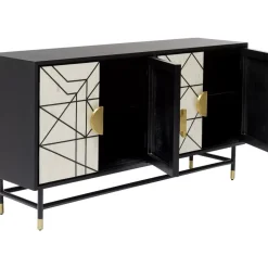 Outlet Sideboard Credenza 150X80Cm Kommoden & Sideboards