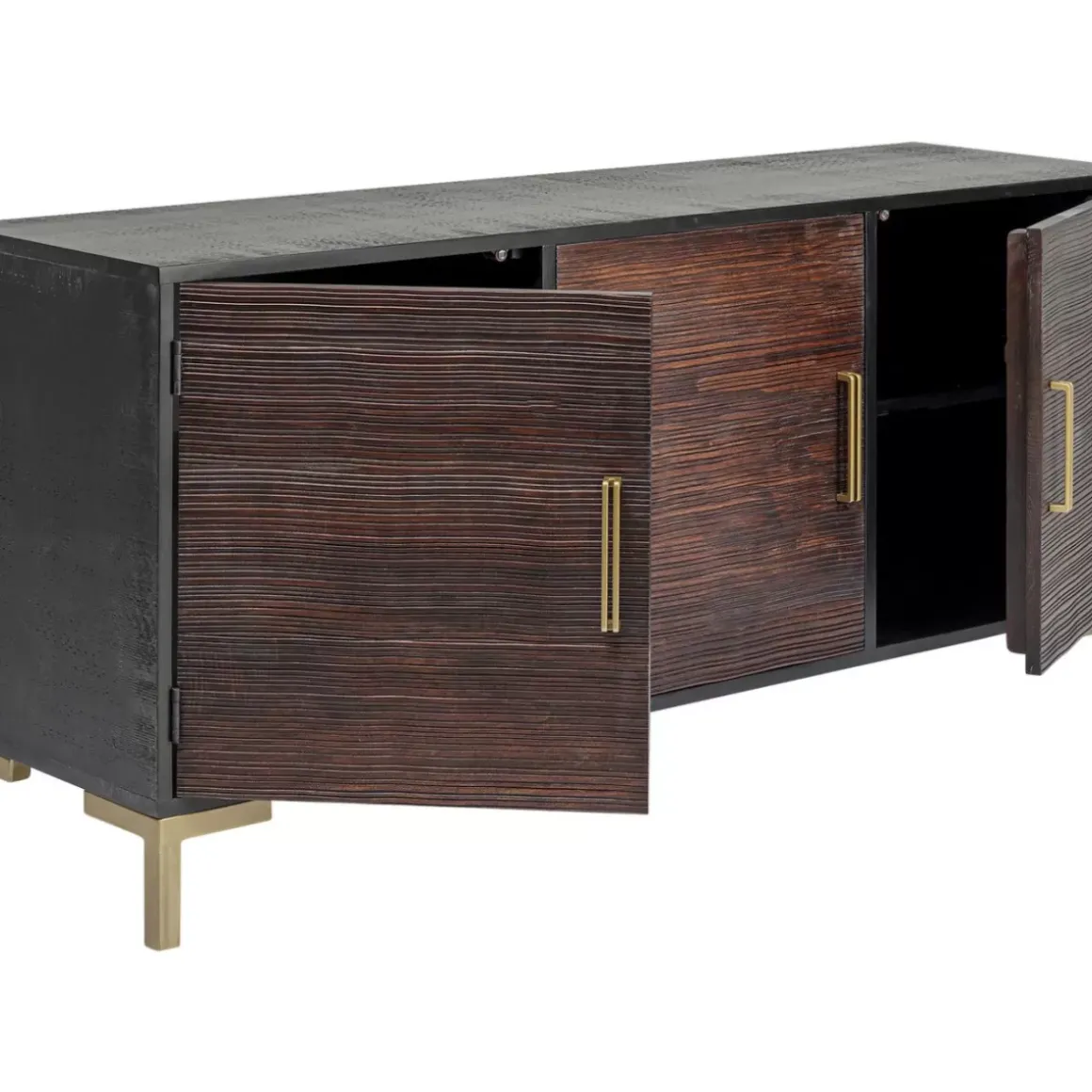 Online Sideboard Olbia Dunkel 160X77Cm Kommoden & Sideboards