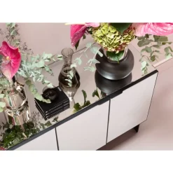 Best Sideboard Soran Schwarz 160X45Cm Kommoden & Sideboards