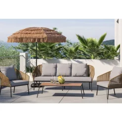 Outlet Sitzgruppe Elba (4-Tlg.) Outdoormöbel