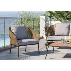 Outlet Sitzgruppe Elba (4-Tlg.) Outdoormöbel