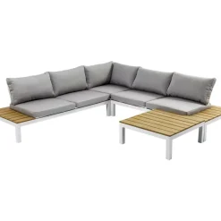 Online Sitzgruppe Holiday Weiss (4-Tlg.) Outdoormöbel