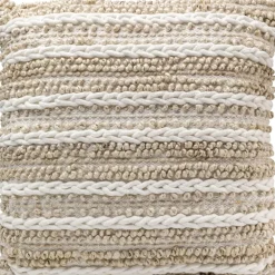 Outlet Sitzkissen Loop Knit Beige 60X60Cm Kissen