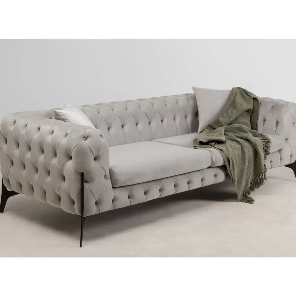 Online Sofa Bellissima 3-Sitzer Beige 240Cm Sofas & Couches