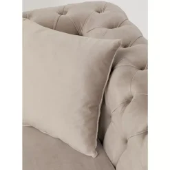 Clearance Sofa Bellissima 2-Sitzer Velvet Beige 200Cm Sofas & Couches
