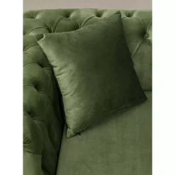 Outlet Sofa Bellissima 2-Sitzer Velvet Grun 200Cm Sofas & Couches