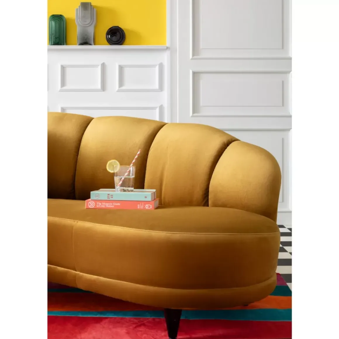 Online Sofa Dschinn 3-Sitzer Amber 233Cm Sofas & Couches