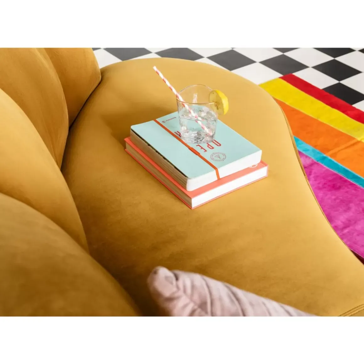 Online Sofa Dschinn 3-Sitzer Amber 233Cm Sofas & Couches