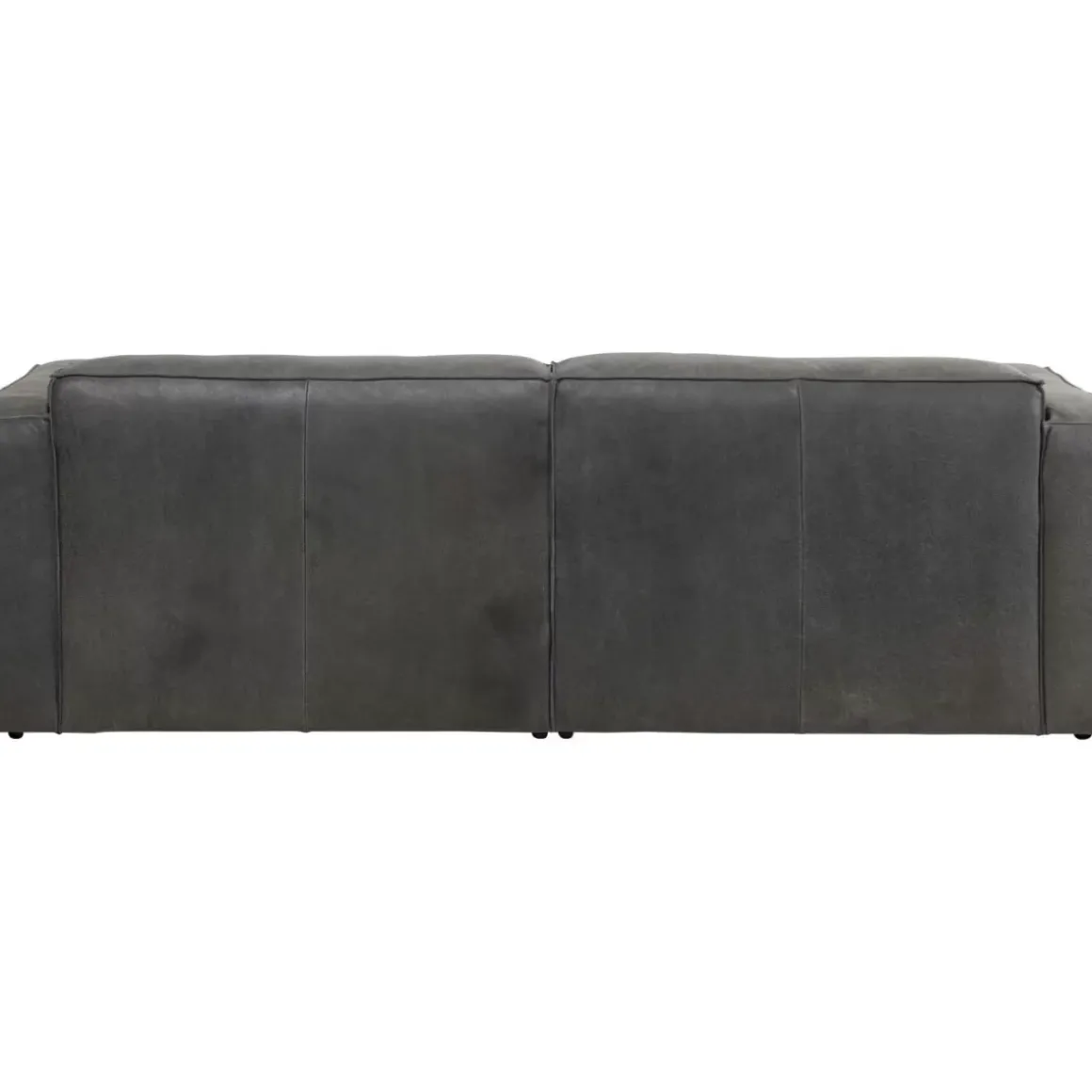 New Sofa Henry 3-Sitzer Leder Grau Sofas & Couches